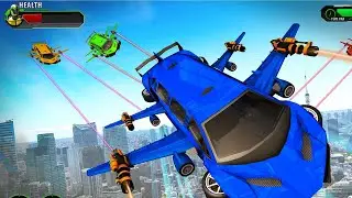 Flying Limo Police Helicopter Android Gameplay #3