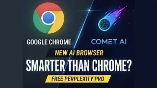 🌌 This New AI Browser Is Smarter Than Google Chrome! (Comet AI Review + Free Perplexity Pro)