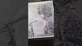 Prince 👑 #purplerain #prince #micrography #fanart #purple