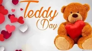 Happy Teddy day Image HD Video