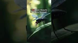China Unveils Mosquito-Sized Military Drone for Stealth Missions | #trendstream #mosquitodrone |
