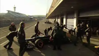 F1 2012 - Heikki Kovalainen drives the Caterham CT01 at Jerez
