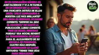 En mi cumpleaños, el cielo se vistió de fiesta con un brunch en la azotea    y mi familia como