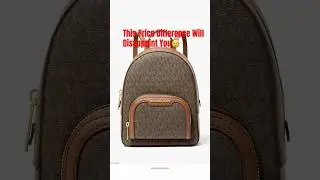 🔥Michael Kors Backpack Price in Rupees Will Shock You😳😲