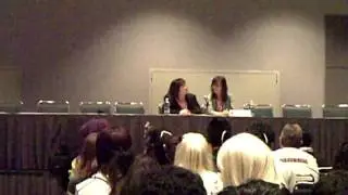 Yun Kouga discussion panel at Anime Expo 2009 2 of 6