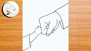Fathers Day Special Drawing | Father and Son Hand Drawing | Pencil Drawing