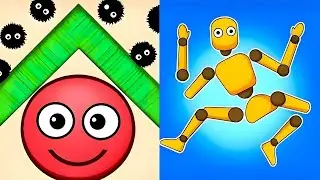 Hide Ball vs Ragdoll Break   All Levels SpeedRun Gameplay Android iOS Ep2