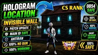 Ob54 Updated For Main Id Safe Hologram Config File | Free Fire Location Hack | Tournament Location