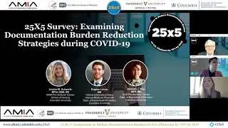 25x5: COVID-19 Documentation Reduction Survey Results
