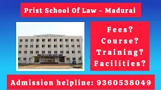 Prist School Of Law #madurai #lawcollage #lawcourses #lawadmission #law #llbcourse #ballb #bcomllb 