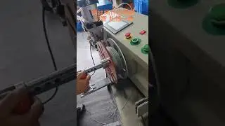 Steel wire coiling machine high speed small section steel wire making - terminal process
