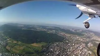 A flight through the Swiss Alps & RIEU, 720p 50Pfs, & TEXT;  FINAL
