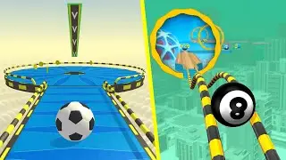 ⚽💥🎱Portal Run Going Balls Vs Action Balls Gameplay #25
