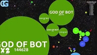 New world record 1 million mass Agar.io !!!!!!!!!!!!