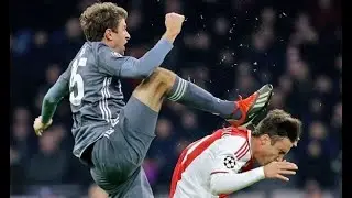 Father of all red cards 😨😨 ft. Thomas muller.
