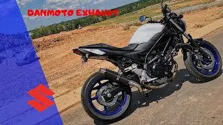 DIY: Danmoto Carbon GP Exhaust for 2017 SV650 [Install & Sound Comparison]