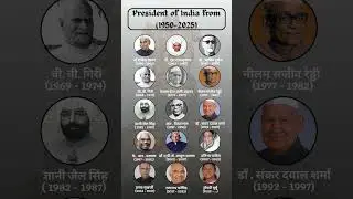 President of india list 1950 to 2025 | president India | Lucent gk | #president #gk #lucent #shorts