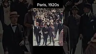 The Beautiful City Paris In The 1920s ❤️ #history #oldfootage #historical #paris