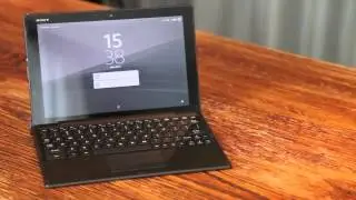 Sony Xperia Z4 Tablet and Keyboard