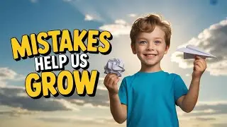 ✅ Mistakes Help Us Grow | Motivational Video for Kids