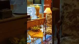 A quick reset day in the booth for Renee & Harry. #antiquesourcing #boothsetup #antiquebooth