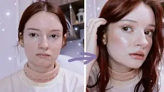 Сияющий макияж с блестками и веснушками | Макияж косметикой Project Pan