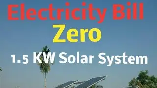Electricity Bill Zero (Complete Off-grid Solar System)