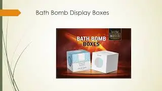 Custom Bath Bomb Boxes