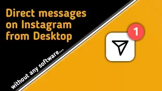 DM ON INSTAGRAM FROM DESKTOP IN 2019