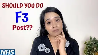 Do you need to do an F3 year? Foundation year training UK