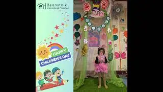 Children's Day Fun: Cartoon Character Photo Corner | Beanstalk International Preschool |
