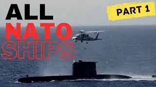 NATO ships exercise off Turkish coast Part 1