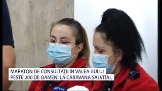 Caravana Salvital Hunedoara consultatii gratuite in Valea Jiului stire Antena3Deva 22.01.2024