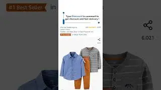 Simple Joys by Carter's Toddlers and Baby Boys' 3-Piece Playwear Set  #discount #discountcoupon
