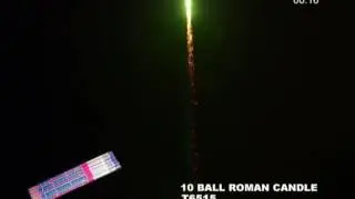 - Boom Town Fireworks  10 Shot Roman Candle