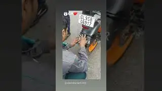 my KTM RC 200 new graphics ad
