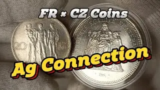 Silver Comparison: 50 Francs (France) vs. 20 Kč (Czechoslovakia) | EN Subtitles #education  #silver