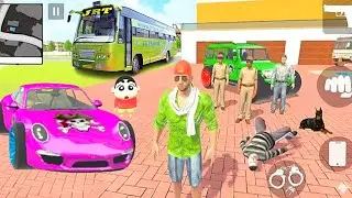 Franklin Purchase New Bus 🤯💥 Indian Thfat Auto Simulator 💥 Indian Bike Driving 3d 