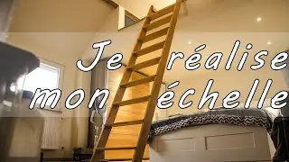 &Eacute;chelle de meunier en h&ecirc;tre : r&eacute;alisation de A &agrave; Z