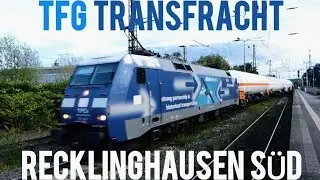 Zugverkehr In Recklinghausen S&uuml;d | DB Cargo, BR 294 -Hectorrail,BR 242 -Albatros Express, BR 152 uvm