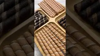Filling platter with OREO Wafer Rolls #asmr #satisfying #asmrsounds #viralvideo #tiktokviral #viral