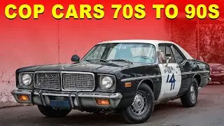 The Greatest American Police Cars In The History of United States (1970 to 2000)
