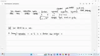[선형대수학] Vectorspaces and subspaces; direct sum