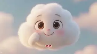 Люми, маленькое облачко, и урок терпения ☁️ | Добрая детская история | YouBee Kids