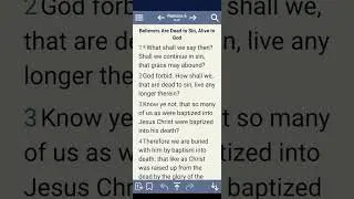 learning Christ for Romans 6