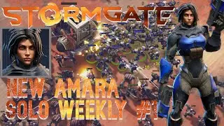 Stormgate: COOP Crooked Canyon Weekly #1 BRUTAL SOLO NEW AMARA NEW UPDATE