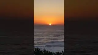 Sunset off the Oregon coast a few years ago