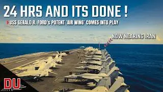 Какой ущерб может нанести Ирану авианосец USS Gerald R. Ford за 24 часа?