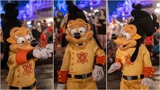 Max Goof Powerline Party Time Pre-Parade Mickey's Not-So-Scary Halloween Party 2022
