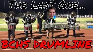My Very Last Drumline Student Section Performance... | Boulder Creek High School | 11/20/2020
